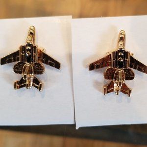 Space Shuttle Riding on Aircraft Pin